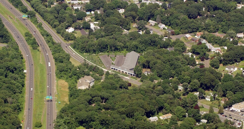 1234 Huntington Tpke, Trumbull, CT for lease - Aerial - Image 3 of 4