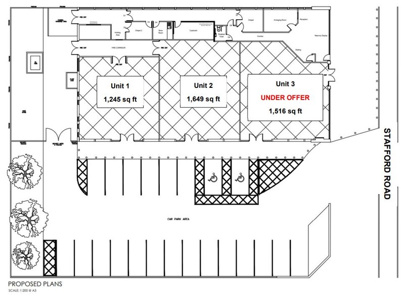 492 Stafford Rd, Wolverhampton à louer - Plan de site - Image 2 de 2