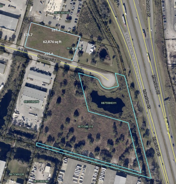 0 Commercial Dr, Saint Augustine, FL à vendre - Aérien - Image 2 de 2