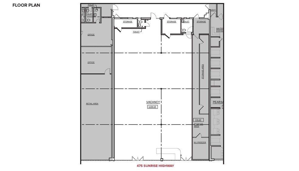 469-485 Sunrise Hwy, Lynbrook, NY à louer - Photo du bâtiment - Image 3 de 5