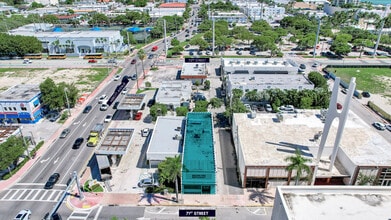 325 71st St, Miami, FL - AÉRIEN  Vue de la carte
