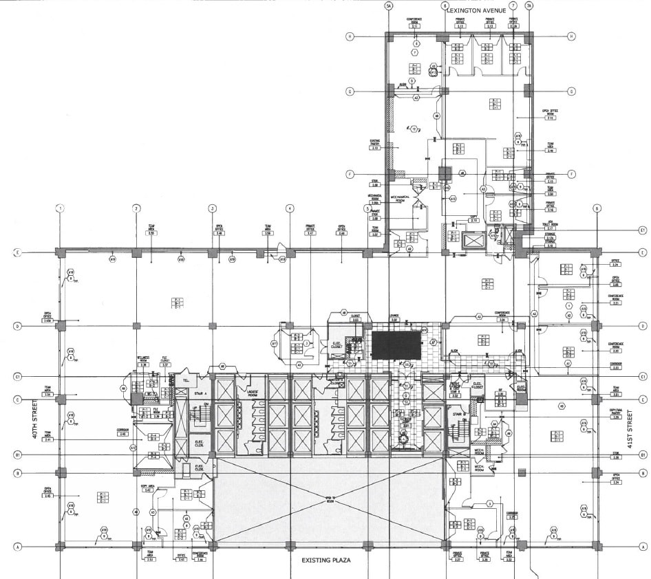 622 Third Ave, New York, NY for lease Floor Plan- Image 1 of 6