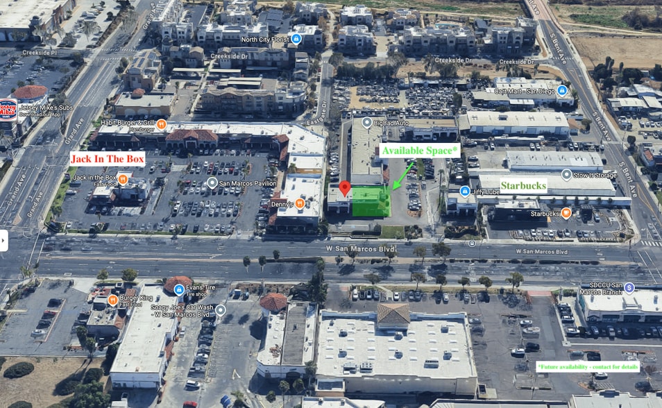 747-765 W San Marcos Blvd, San Marcos, CA for lease - Building Photo - Image 2 of 5