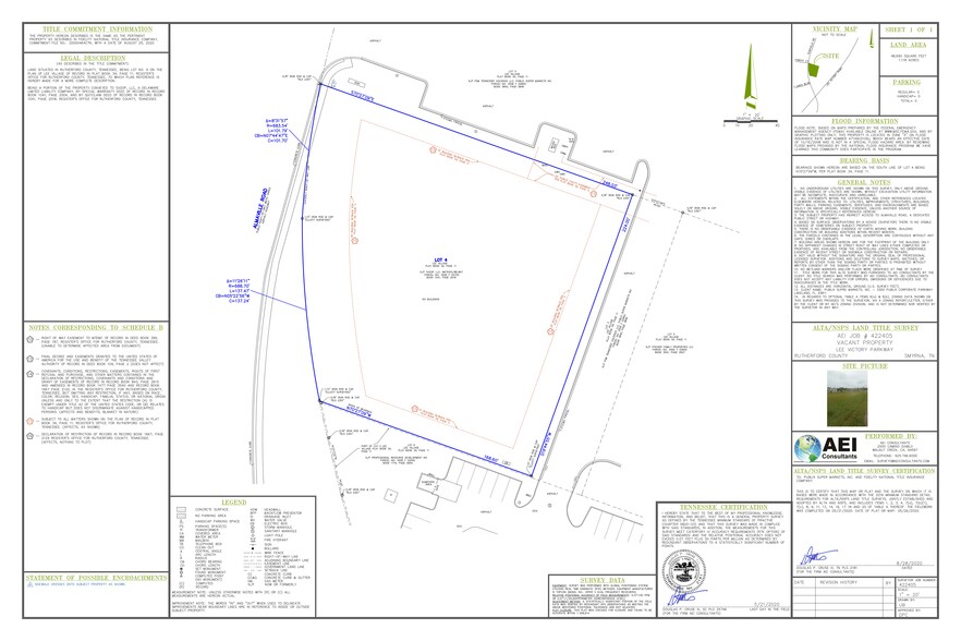 Lee Victory PKY & Almaville RD, Smyrna, TN for lease - Site Plan - Image 3 of 3