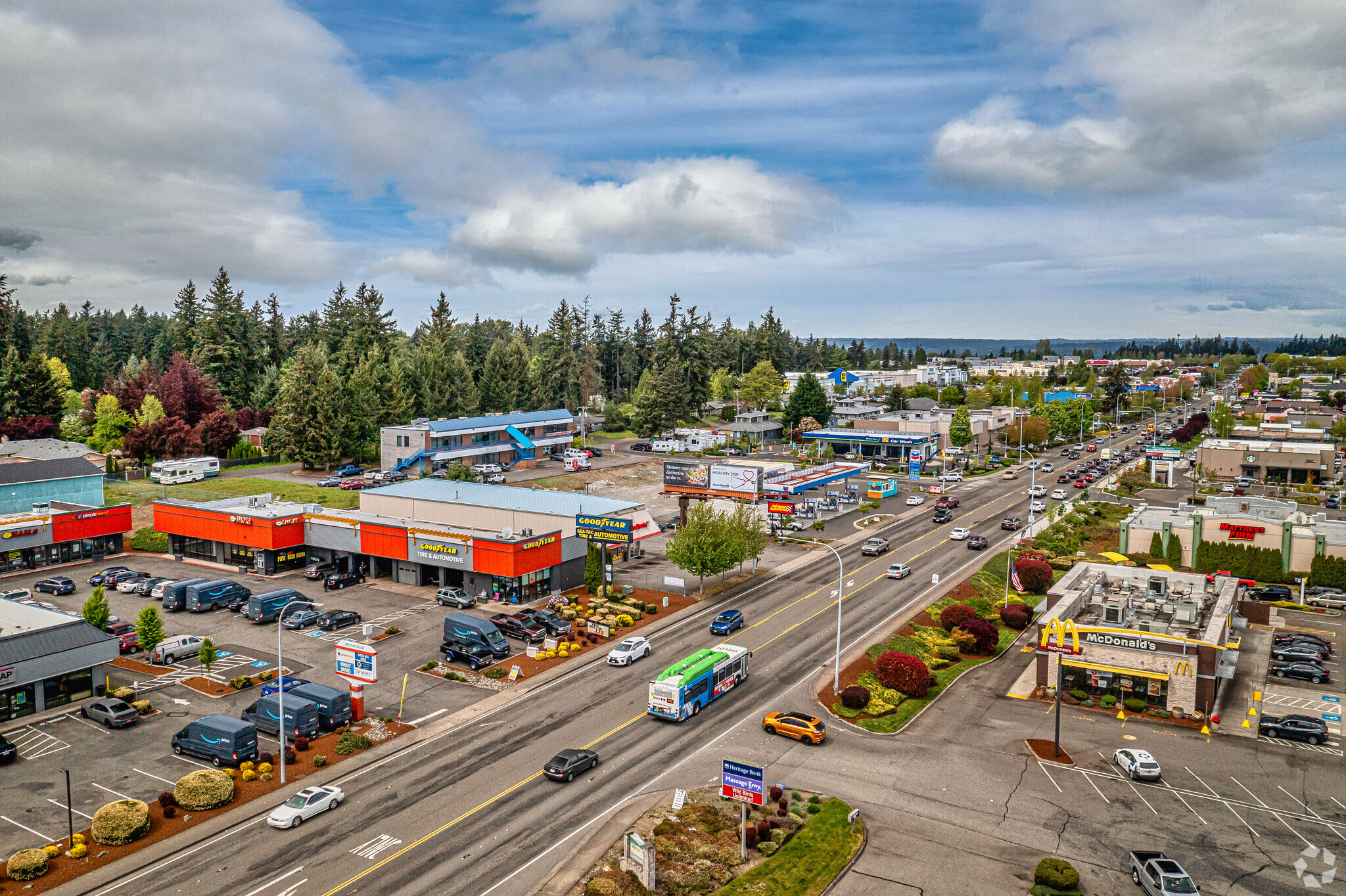 11904 Meridian E, Puyallup, WA for sale Aerial- Image 1 of 1