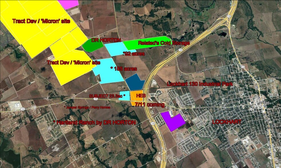 5205 San Antonio Street, Lockhart, TX à vendre - Photo du bâtiment - Image 2 de 2