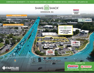 Plus de détails pour 845 Ernest W Barrett Pky NW, Kennesaw, GA - Commerce de détail à vendre