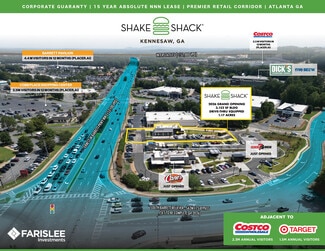 Plus de détails pour 845 Ernest W Barrett Pky NW, Kennesaw, GA - Commerce de détail à vendre