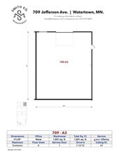 701-709 Jefferson Ave SW, Watertown, MN for lease Site Plan- Image 1 of 1