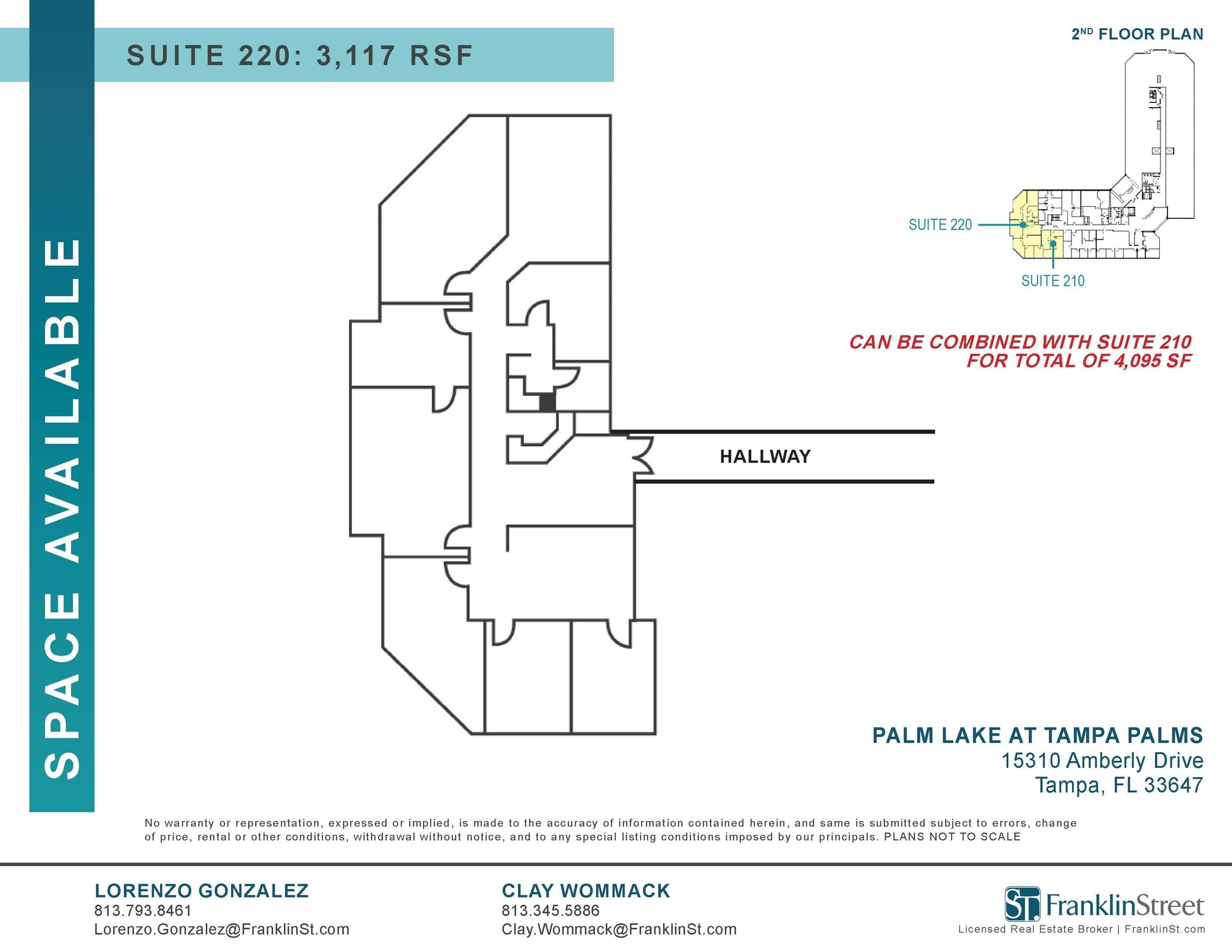 15310 Amberly Dr, Tampa, FL for lease Floor Plan- Image 1 of 1