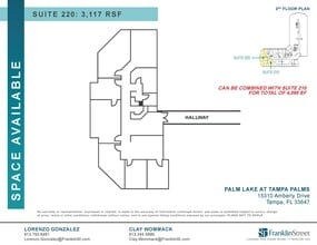 15310 Amberly Dr, Tampa, FL for lease Floor Plan- Image 1 of 1