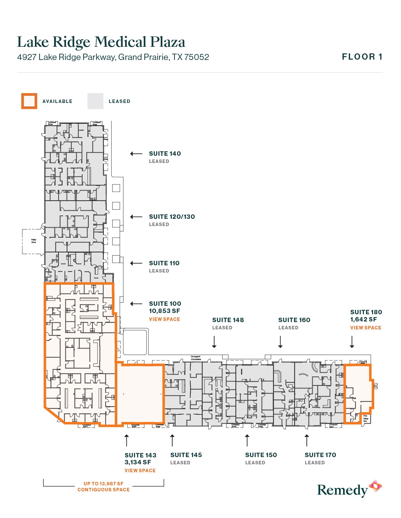 4927 Lake Ridge Pky, Grand Prairie, TX à louer Plan d’étage- Image 1 de 1
