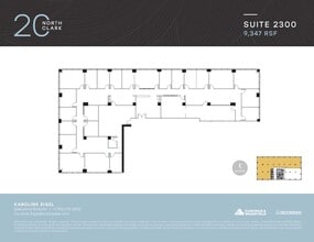 20 N Clark St, Chicago, IL for lease Floor Plan- Image 1 of 1