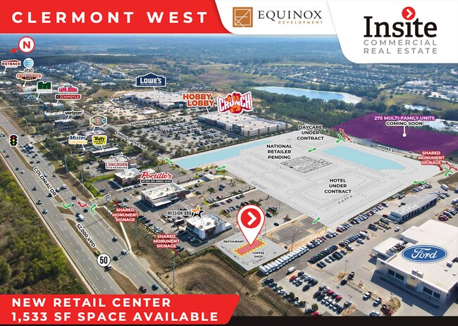 Plus de détails pour 1225 E Highway 50, Clermont, FL - Commerce de détail à louer