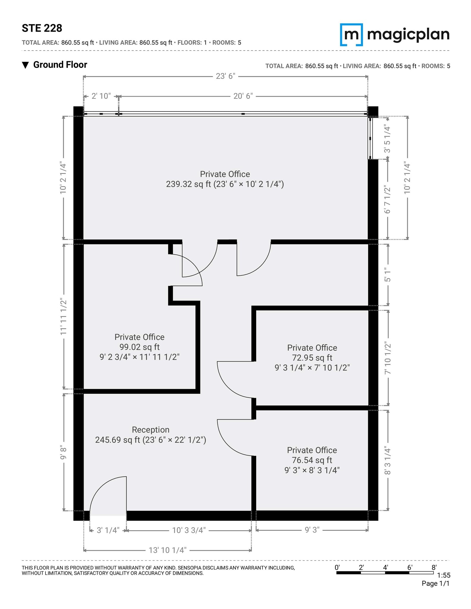 1 Harbison Way, Columbia, SC for lease Floor Plan- Image 1 of 2