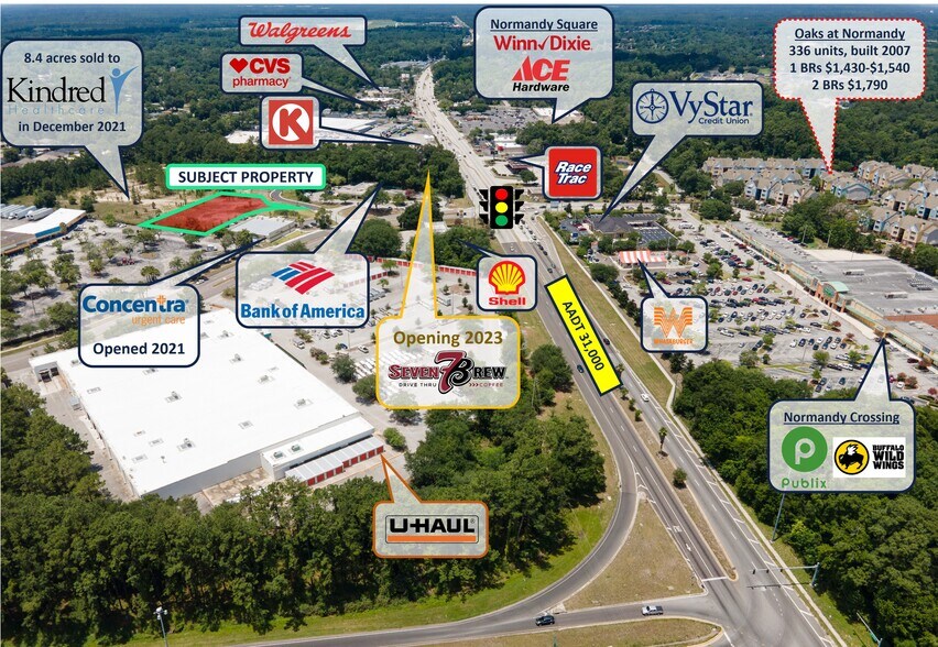 1524 Normandy Village Pkwy, Jacksonville, FL à louer - Photo du bâtiment - Image 3 de 13