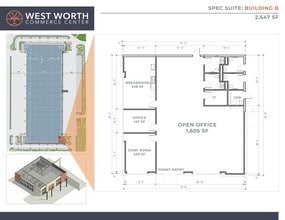 3601 Alemeda St, Fort Worth, TX à louer Plan de site- Image 1 de 2