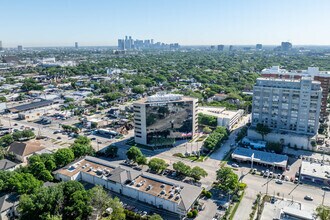 5615 Kirby Dr, Houston, TX - Aerial map view