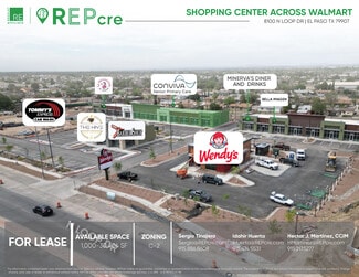 Plus de détails pour 8100 N Loop Dr, El Paso, TX - Commerce de détail à louer