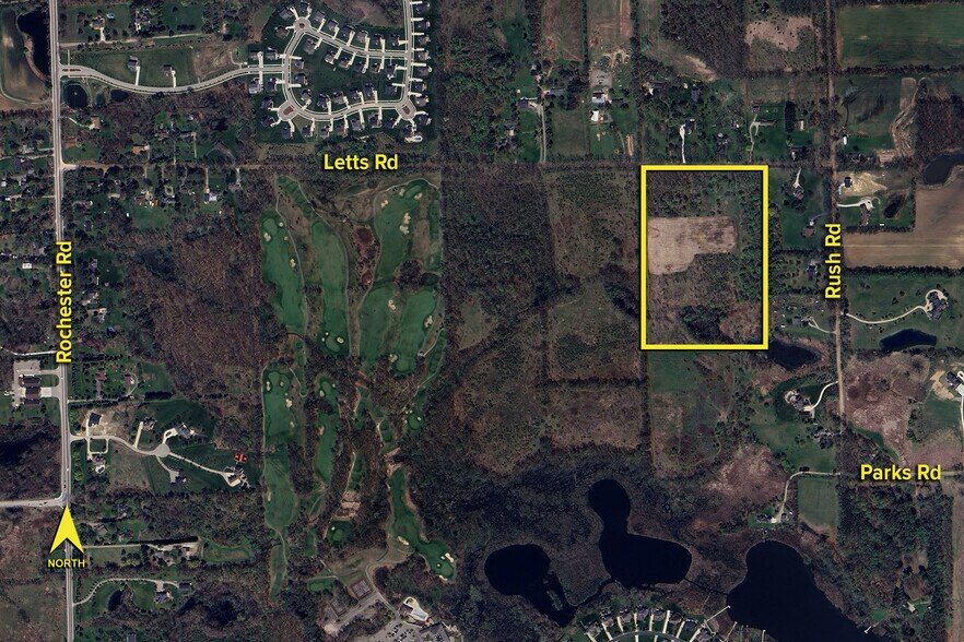 Letts Rd, Oakland Township, MI à vendre - Photo du bâtiment - Image 2 de 2