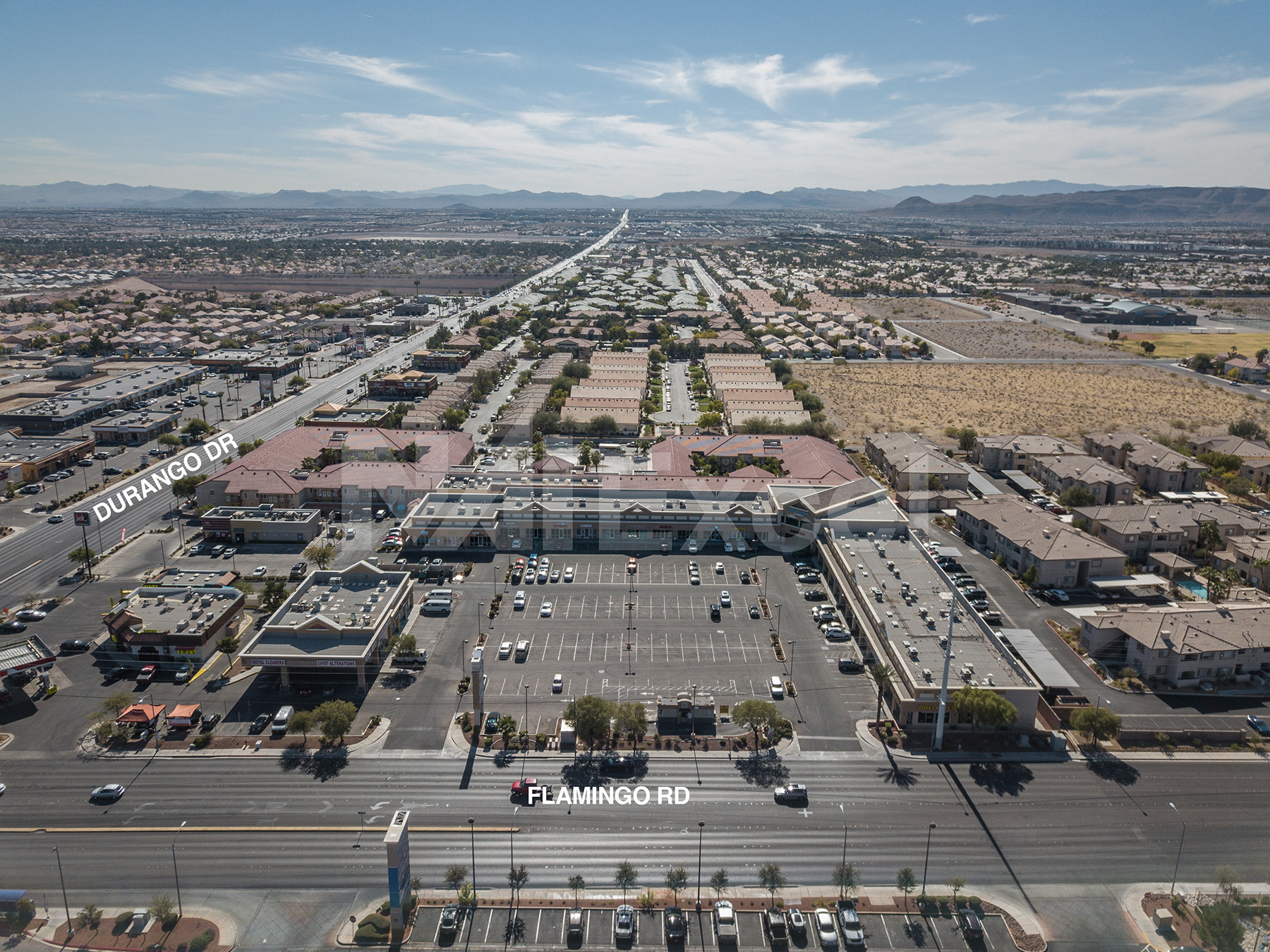 8665 W Flamingo Rd, Las Vegas, NV for lease Aerial- Image 1 of 3