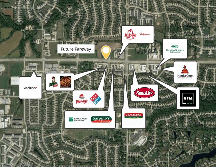 15801 Hickman Rd, Clive, IA à louer - Aérien - Image 2 de 2