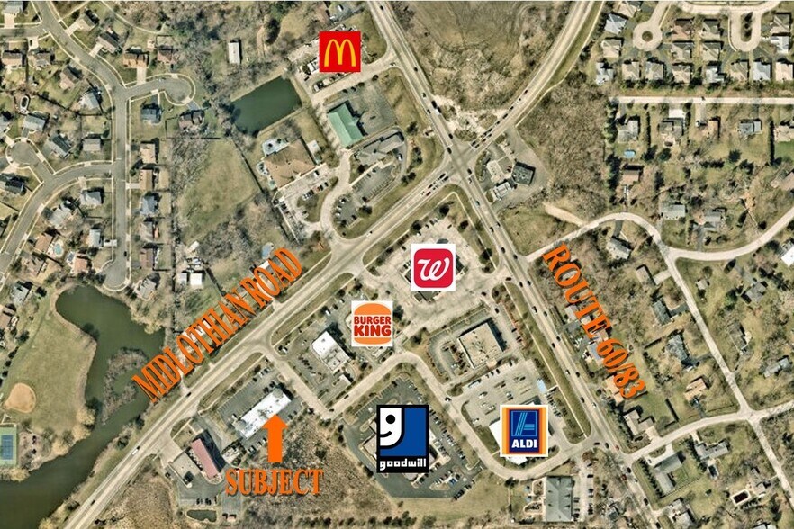 783 S Midlothian Rd, Mundelein, IL à louer - Photo du bâtiment - Image 2 de 2