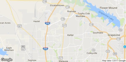 12081 Katy Rd, Keller, TX - AERIAL map view