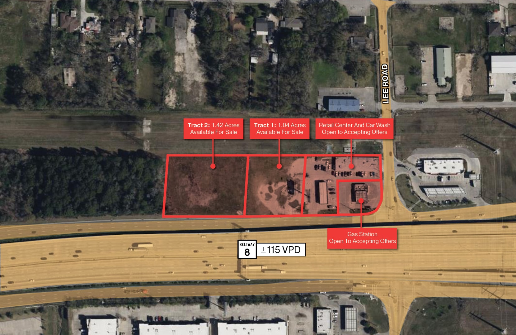 NWC of Beltway 8 & Lee Rd, Houston, TX for sale Building Photo- Image 1 of 4