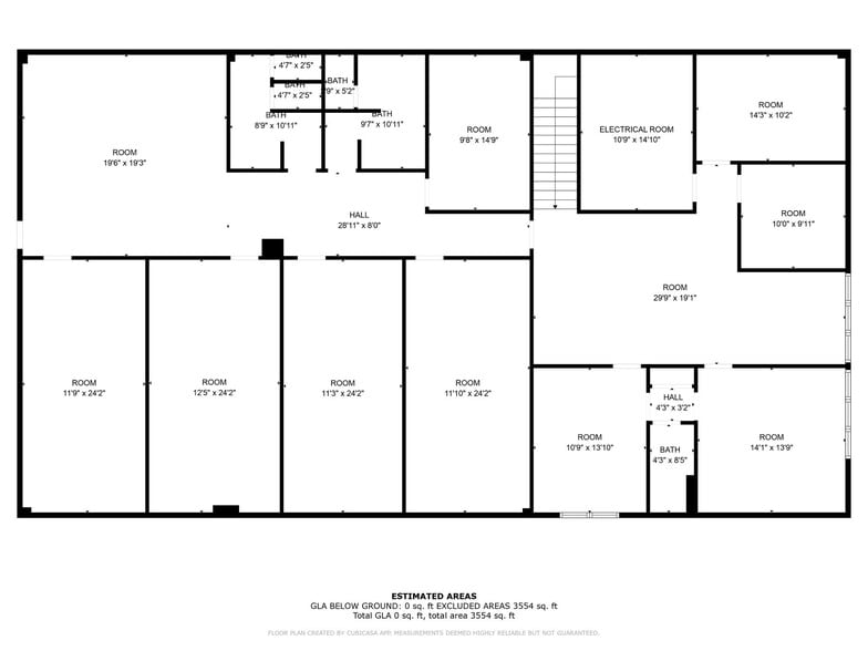 3158 University Dr, Huntsville, AL à louer - Plan d’étage - Image 2 de 2