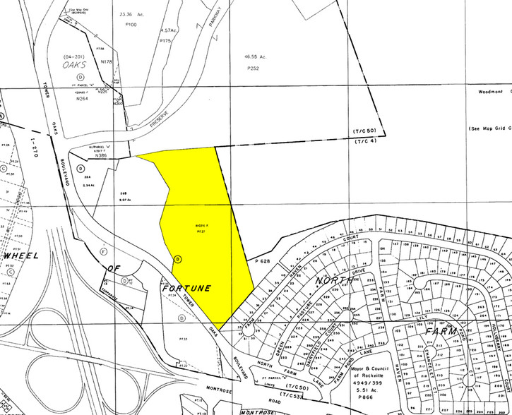 3200 Tower Oaks Blvd, Rockville, MD à vendre - Plan cadastral - Image 3 de 20