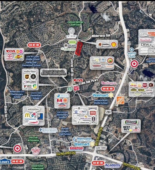 Canyon Golf Rd, San Antonio, TX à vendre - Photo principale - Image 1 de 2