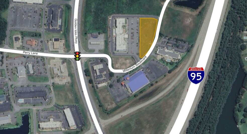 575 Millennium blvd, Brunswick, GA à vendre - Photo du bâtiment - Image 1 de 3