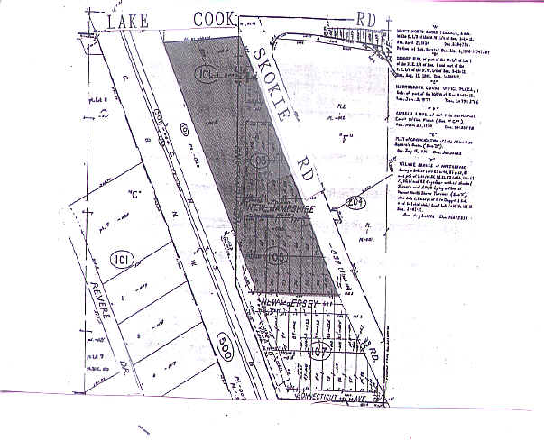 40 Skokie Blvd, Northbrook, IL à louer - Plan cadastral - Image 2 de 16