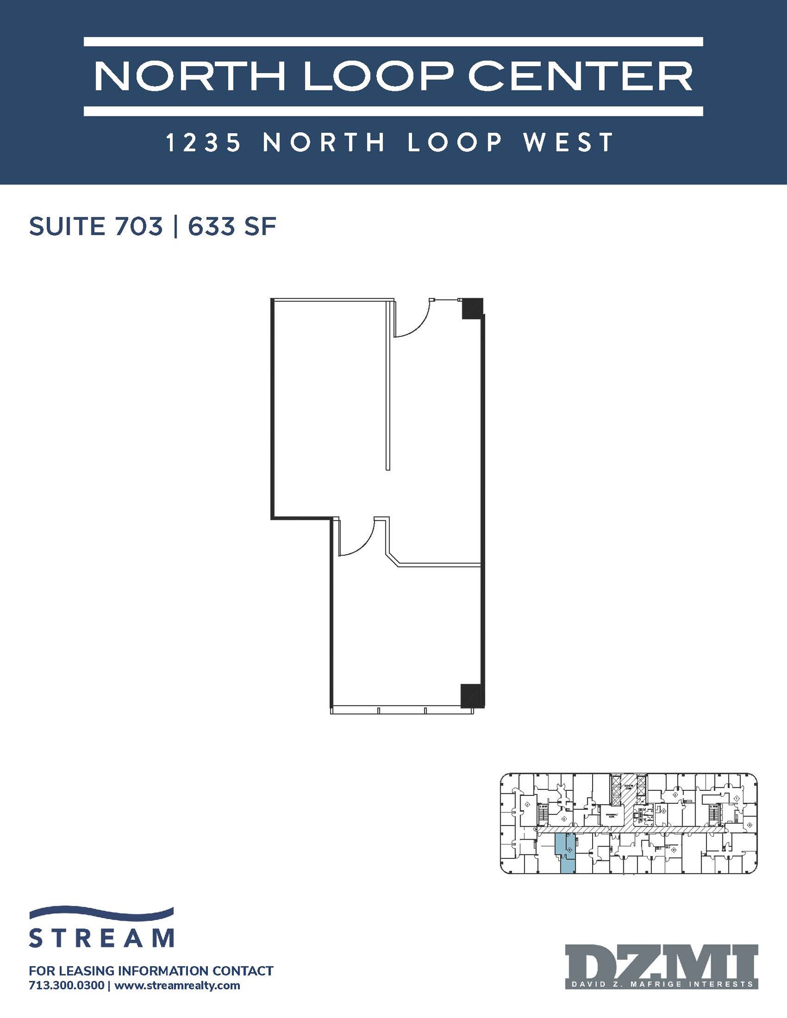 1235 North Loop W, Houston, TX for lease Floor Plan- Image 1 of 1