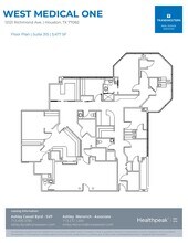 12121 Richmond Ave, Houston, TX for lease Floor Plan- Image 1 of 2