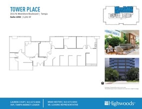 1511 N Westshore Blvd, Tampa, FL for lease Floor Plan- Image 1 of 1