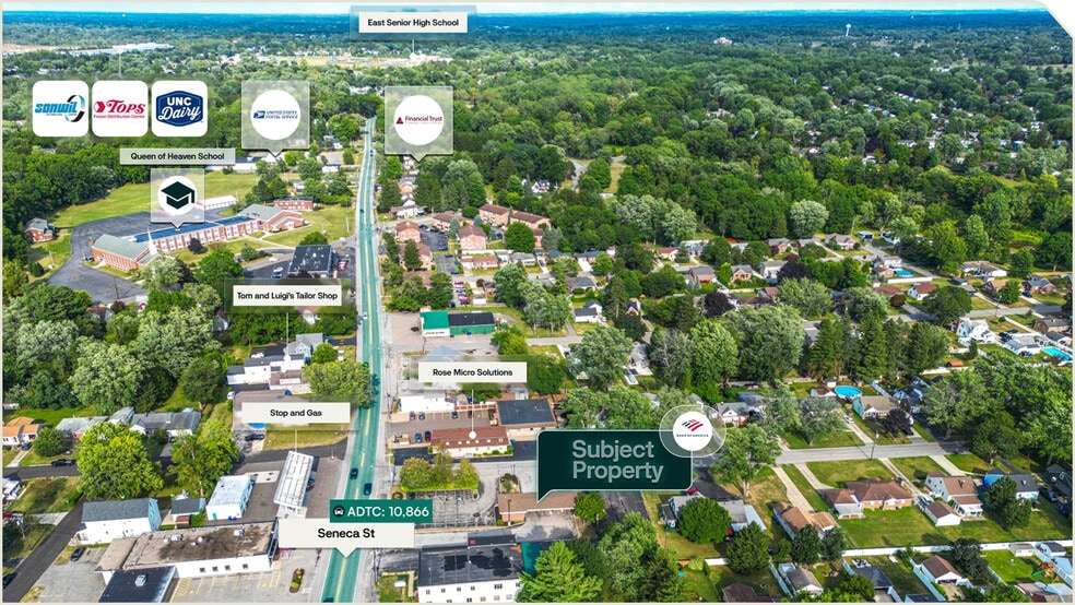 4099 Seneca St, West Seneca, NY for sale - Aerial - Image 2 of 3