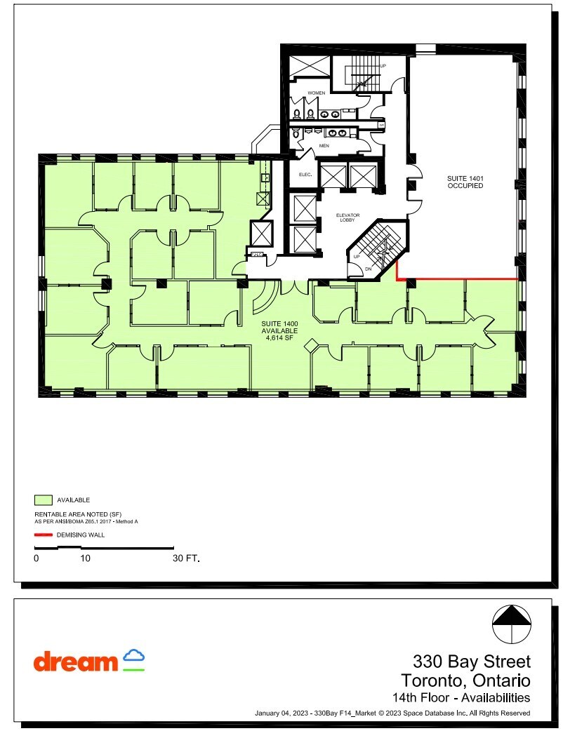 330 Bay St, Toronto, ON for lease Floor Plan- Image 1 of 1