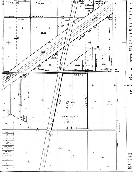 Baldwin Rd, Satsuma, AL à vendre - Plan cadastral - Image 3 de 3