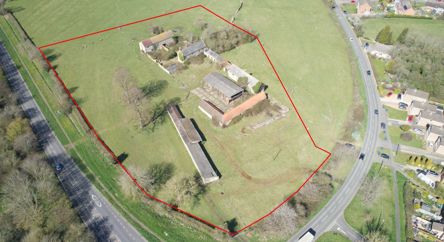 Billing Rd, Brafield On The Green for sale Aerial- Image 1 of 10