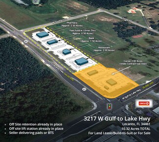 Plus de détails pour 3217 W Gulf To Lake Hwy, Lecanto, FL - Terrain à louer