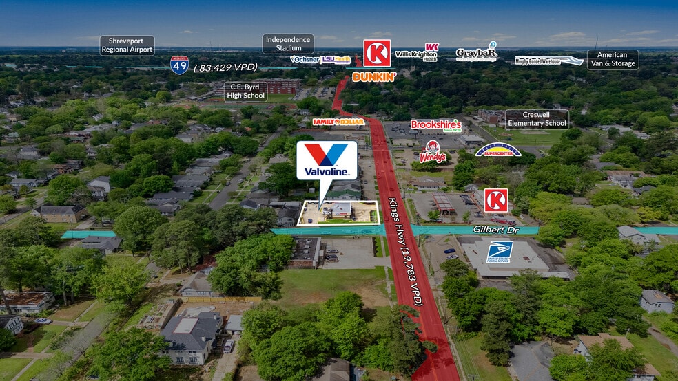 401 Kings Hwy, Shreveport, LA for sale - Building Photo - Image 2 of 6