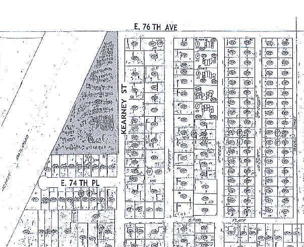 7481 Kearney St, Commerce City, CO à vendre - Plan cadastral - Image 3 de 7