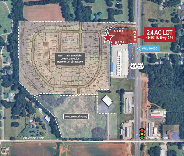 11115 U.S. 231, Meridianville, AL à vendre Photo principale- Image 1 de 20