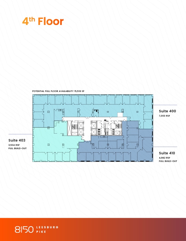8150 Leesburg Pike, Vienna, VA for lease Floor Plan- Image 1 of 1