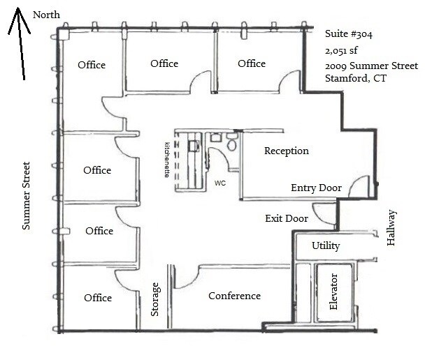 2009 Summer St, Stamford, CT à louer - Plan d’étage - Image 3 de 16