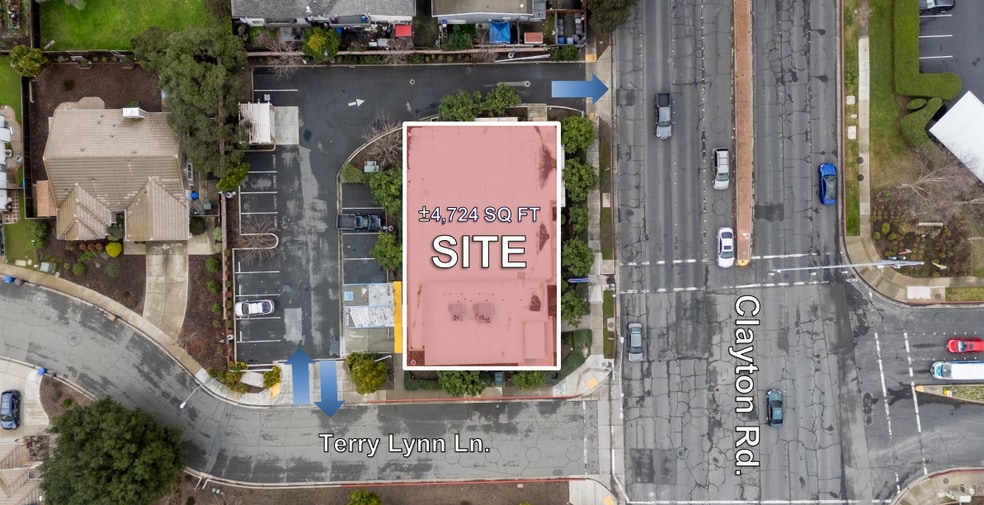 5195 Clayton Rd, Concord, CA à louer - Photo du bâtiment - Image 2 de 6