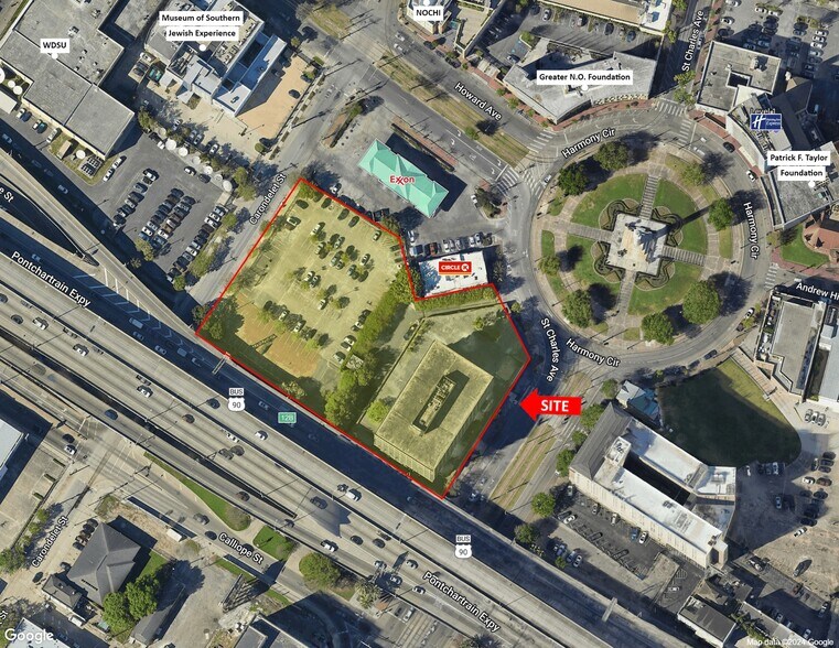 1055 Saint Charles Ave, New Orleans, LA à vendre - Aérien - Image 2 de 8