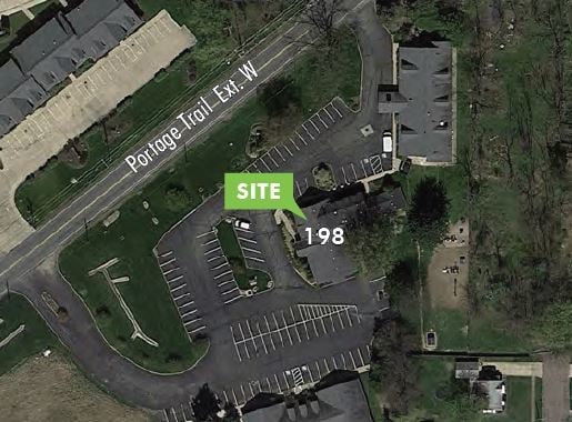 198 W Portage Trail Ext, Cuyahoga Falls, OH for lease - Aerial - Image 3 of 5
